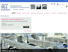 Tablet Screenshot of acc-aislamientosyconductos.com